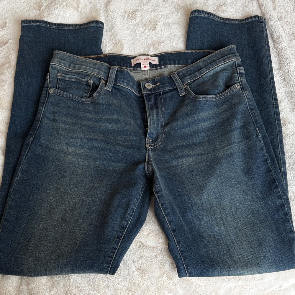 Lucky Brand Women's Indigo Straight Leg Jeans